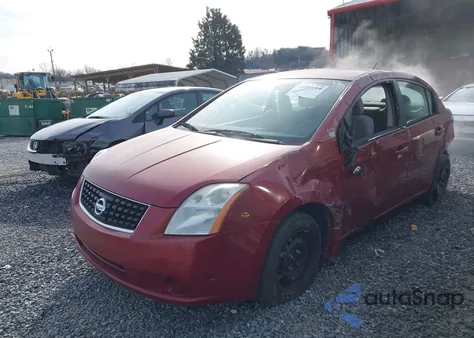2008 Nissan Sentra 2.0 z USA, uszkodzony, nr VIN 3N1AB61E88L765311
